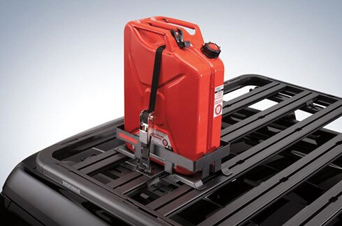 Descubre Accesorios Ford Bronco en CA, Parrillas y Transportadores yakima Kit Contenedor de Gasolina